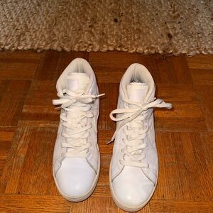 Nike White High-Top Sneakers